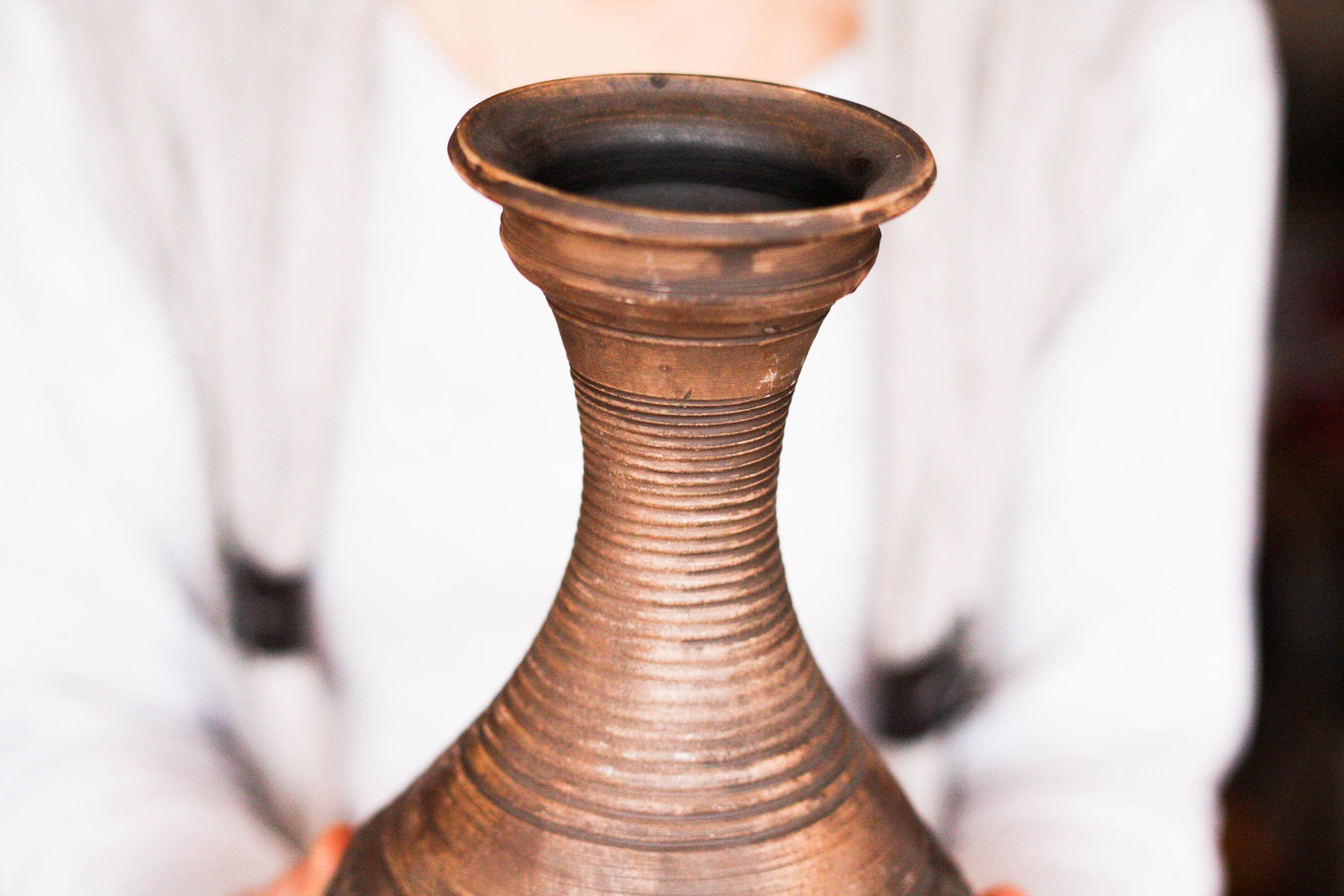 Rustic vase Ceramic vase Pottery vase Floral vase Table decor Etsy