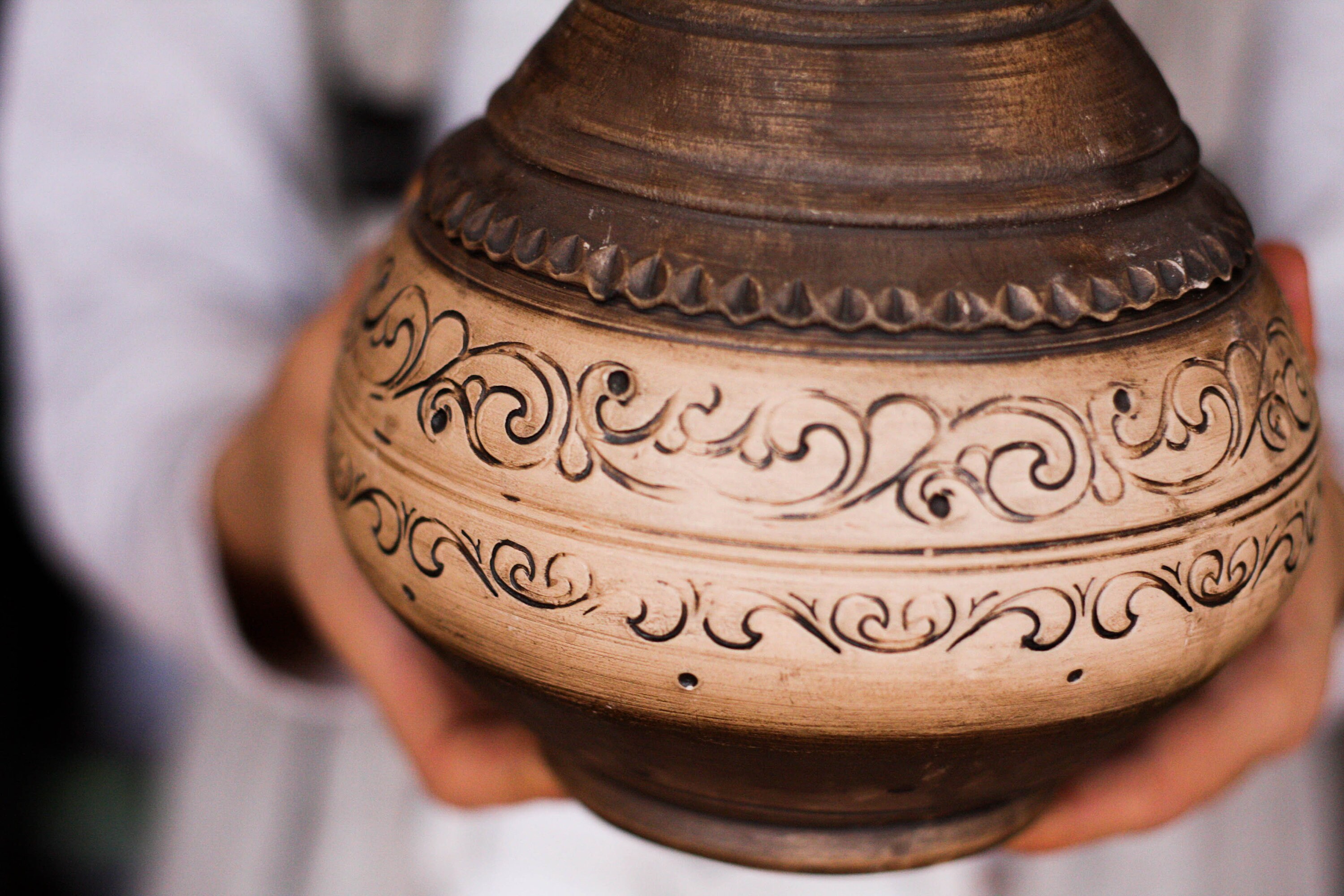 Rustic vase Ceramic vase Pottery vase Floral vase Table decor Etsy