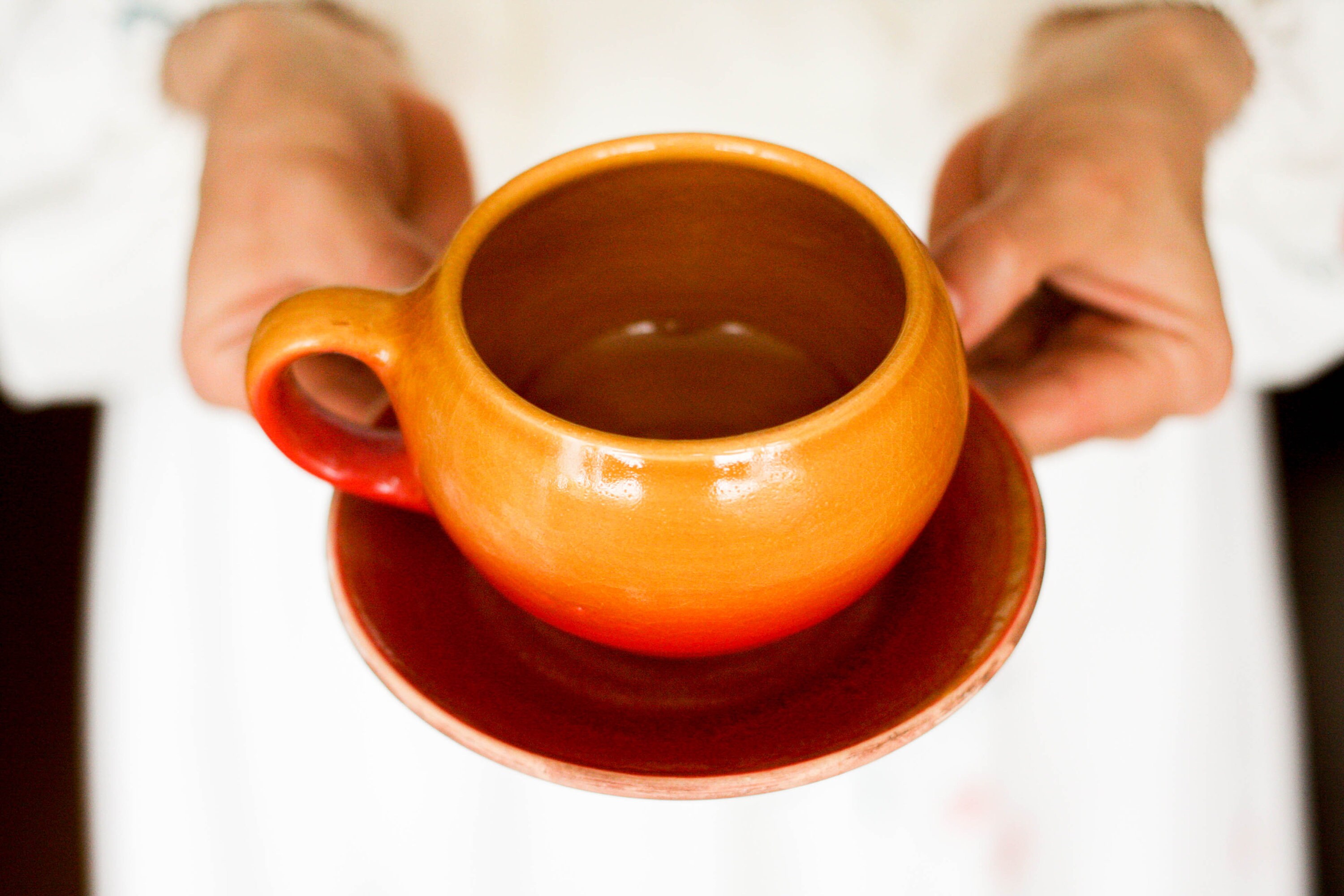Girlfriend gift Tea set Cup with saucer Tea cup Teacup Ceramic Etsy