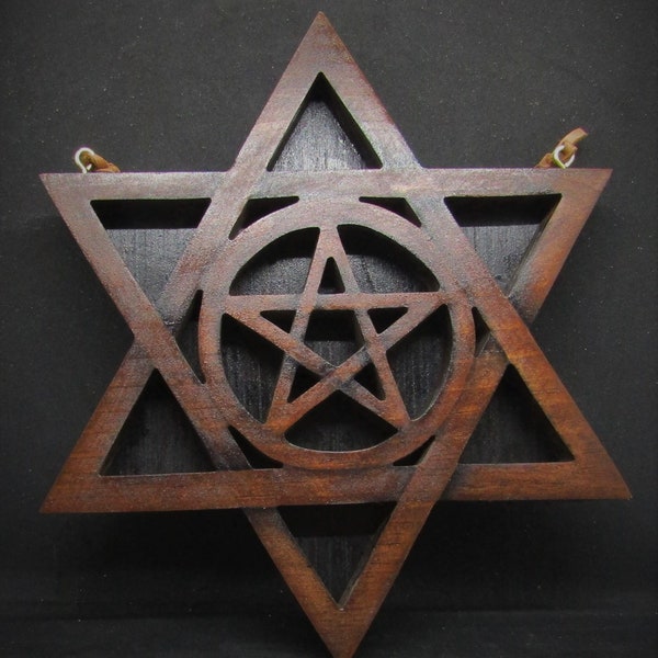 Pentacle. Seal of Solomon, Star of David