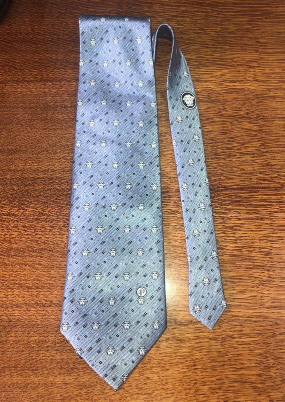 Gianni Versace tie Krawatte Silk Made Italy 100 S Gem