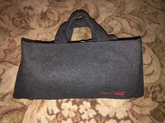 yohji yamamoto wool small bag - image 3