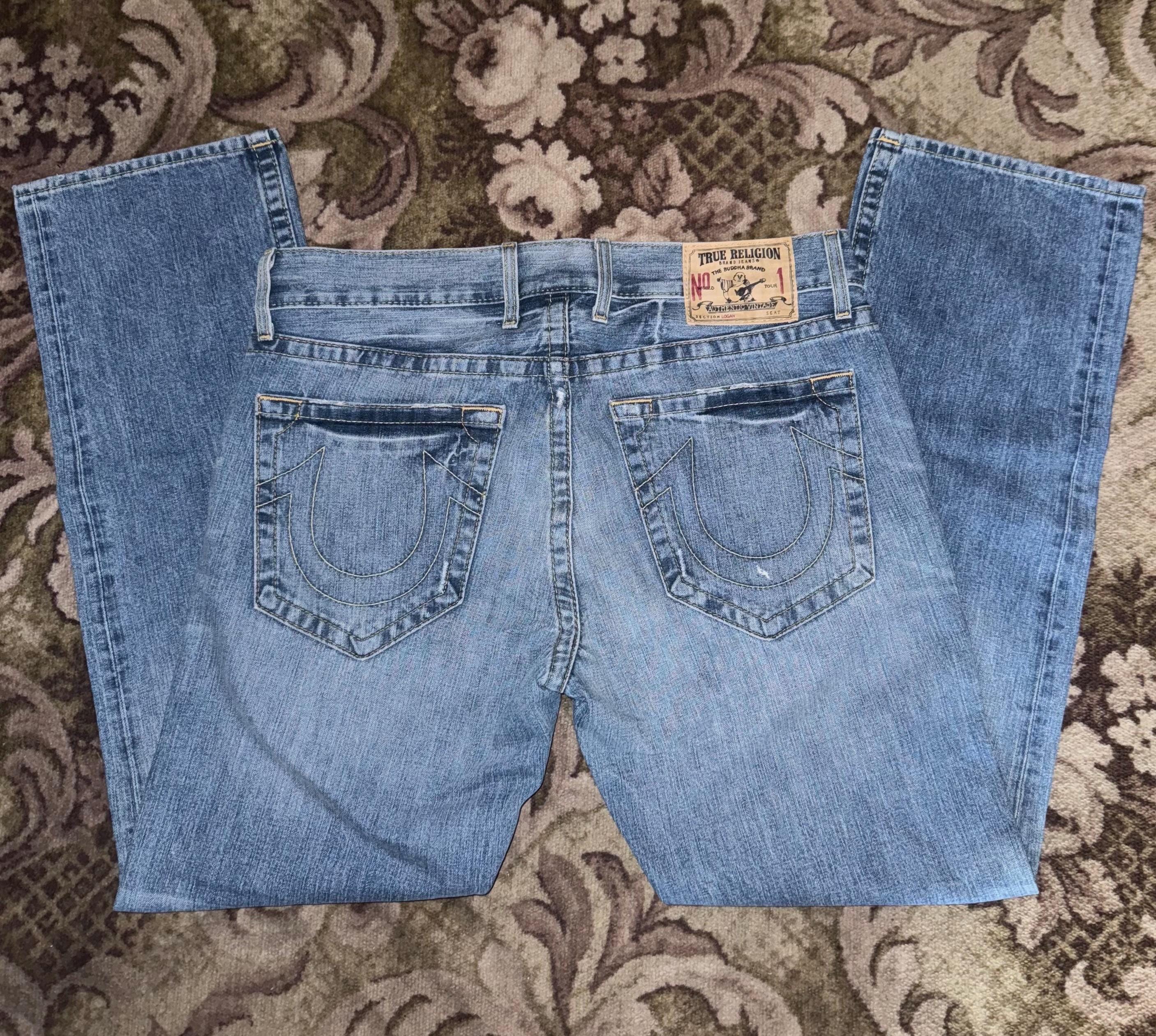 Rare True Religion Logan Jeans Denim Made in USA Etsy UK