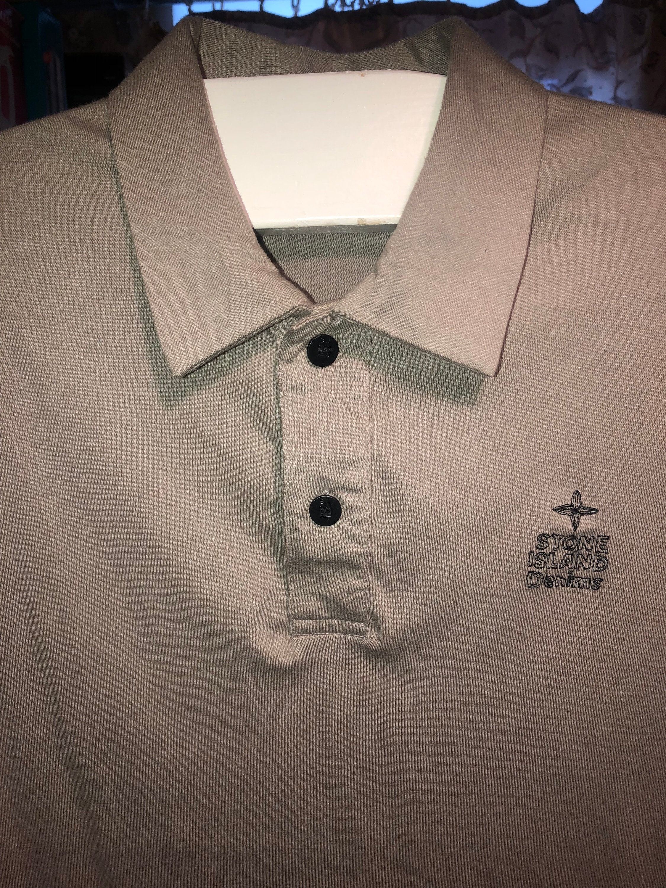 Stone Island Polo Shirt Mens L - Etsy