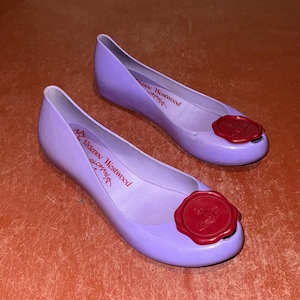 Rare Vintage Ballerinas Vivienne Westwood for Melissa Rubber