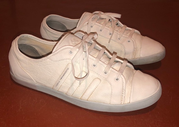 y-3 white women sneakers, yohji yamamoto, adidas s