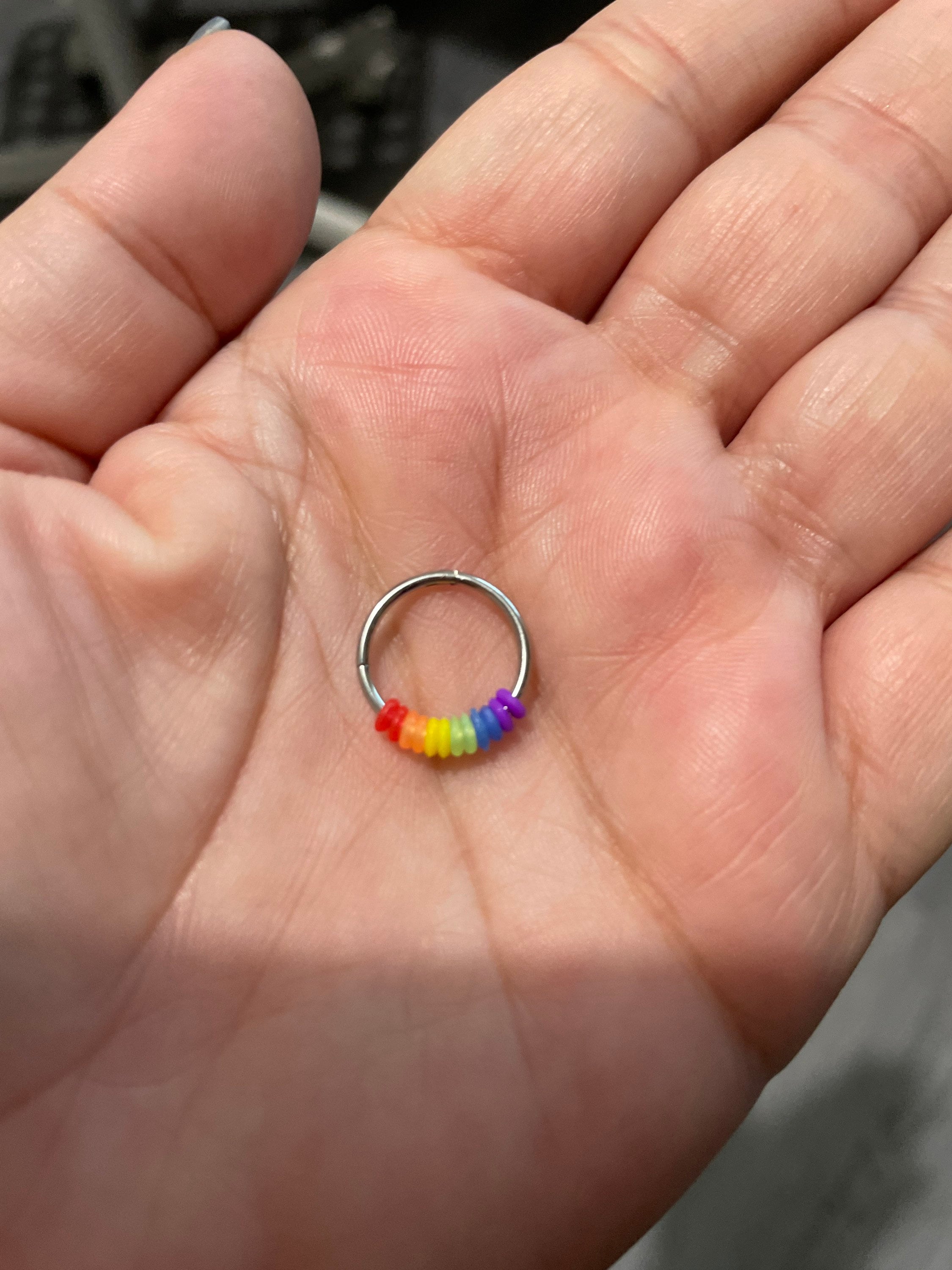 Pride septum best sale ring