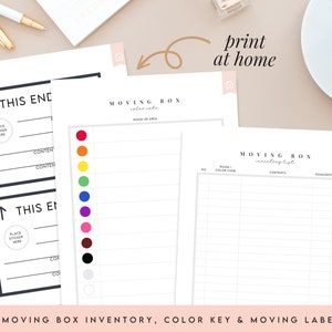 House Hunting + Moving Planner | Moving Checklist | Printable PDF ...