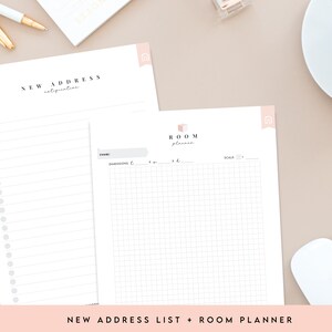 House Hunting + Moving Planner | Moving Checklist | Printable PDF ...