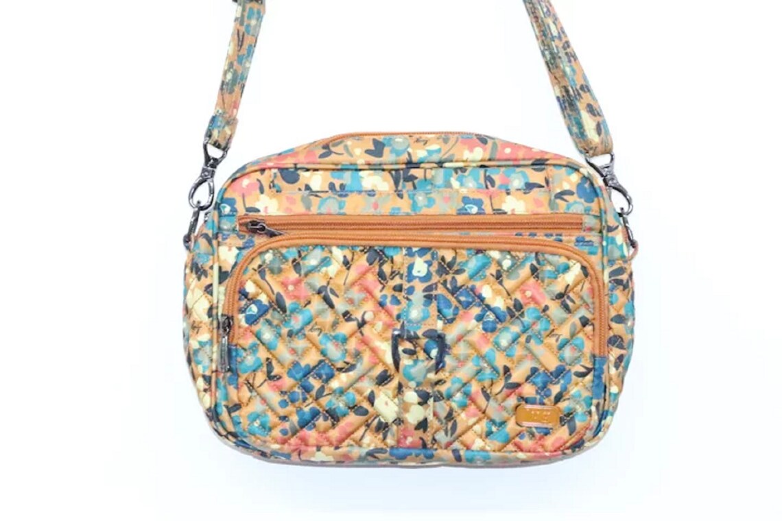Lug Carousel XL Crossbody Bag Wildflower Amber Etsy