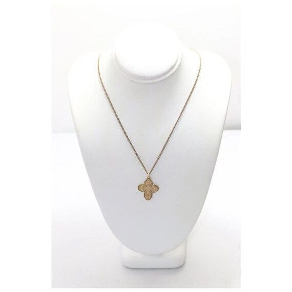 14 KT Gold Filled Religious Necklace - image 3