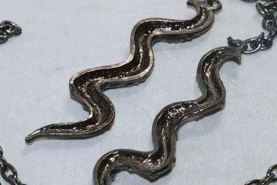 Vintage Snake Necklace - image 5