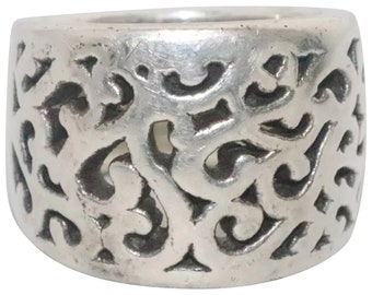 Anillo de plata de ley
