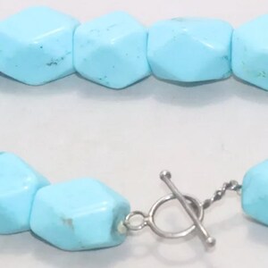 Vintage Turquoise Paste Necklace image 4