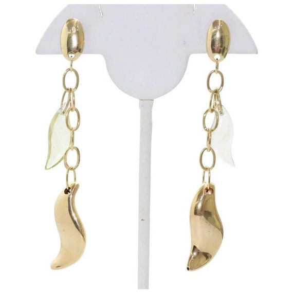 14KT Yellow Gold Yellow Citrine Earrings