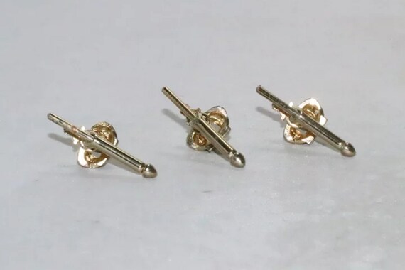 Vintage Crown Cuff Links - image 4