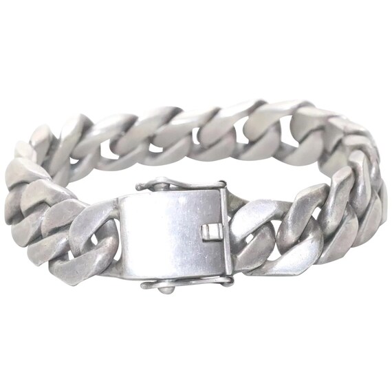 Sterling Silver Cuban Link Chain Bracelet