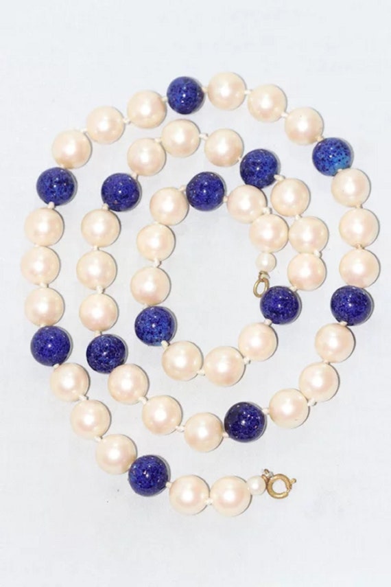 Vintage Pearl Necklace - image 4