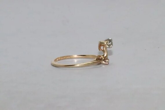 Vintage 14 KT Yellow Gold Ring - image 3