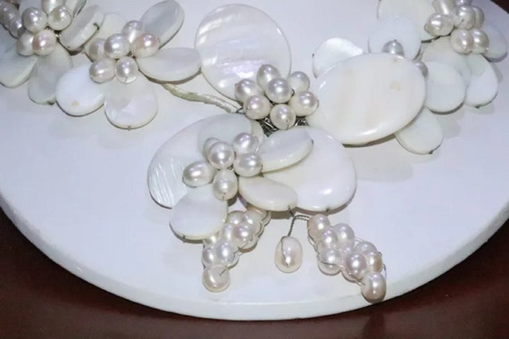 Vintage Mother Of Pearl Set - image 3