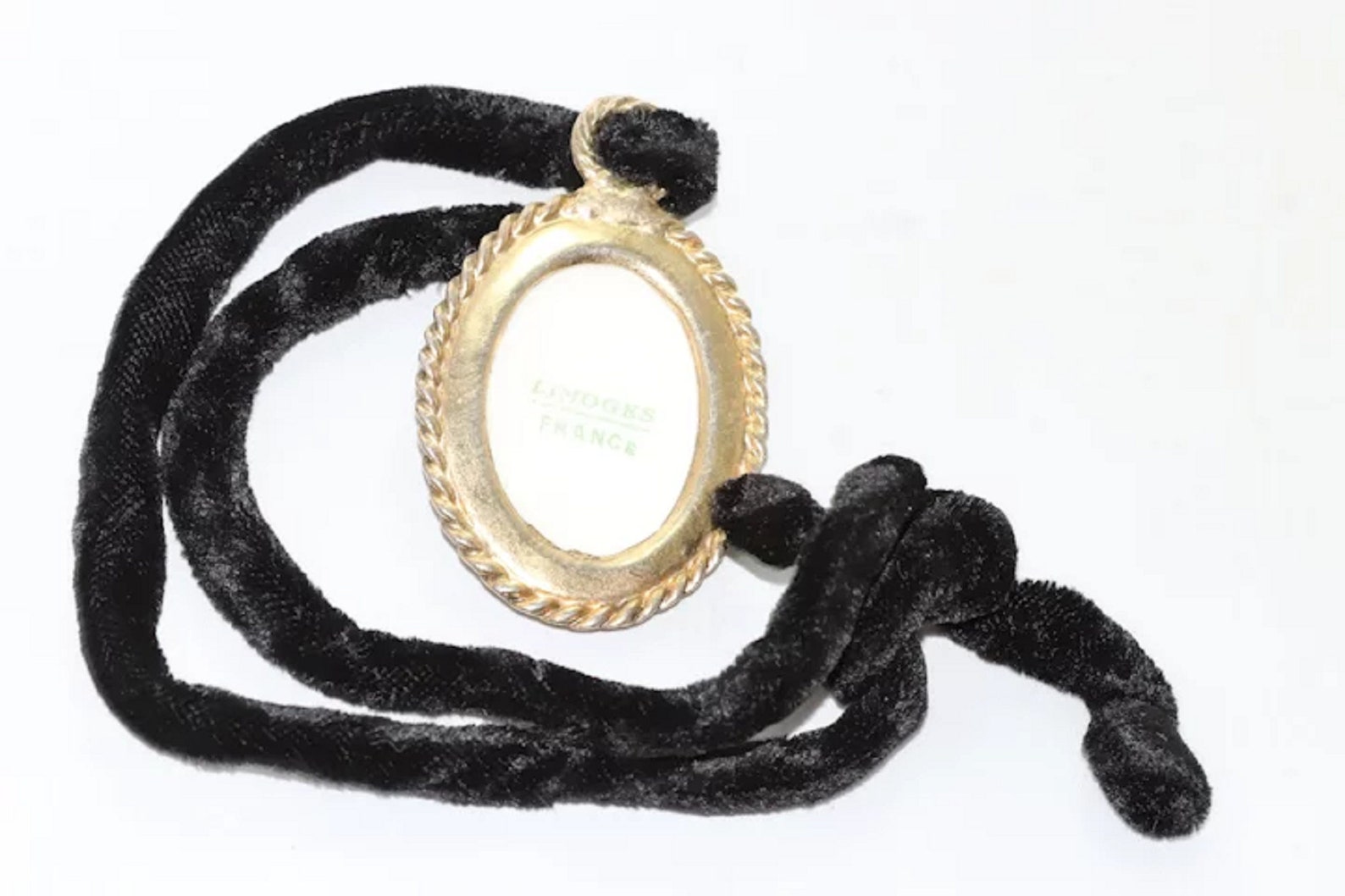 Vintage Limoges France Necklace Etsy