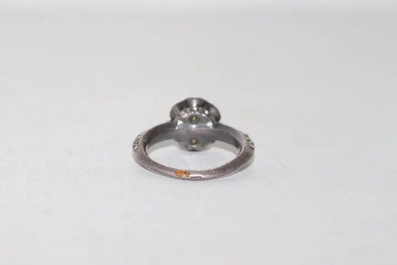 Sterling Silver Flower Ring - image 4