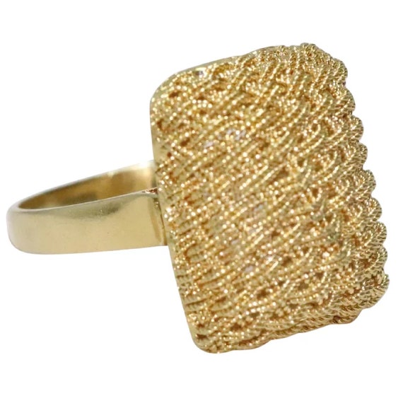 GOLD BASKET RING | Goldman Fine Jeweler