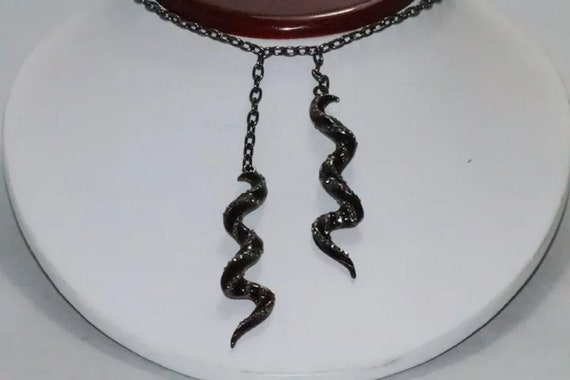 Vintage Snake Necklace - image 2