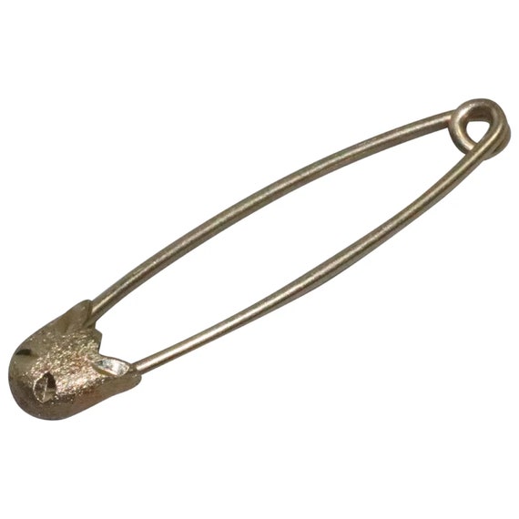 14KT Gold Safety Pin
