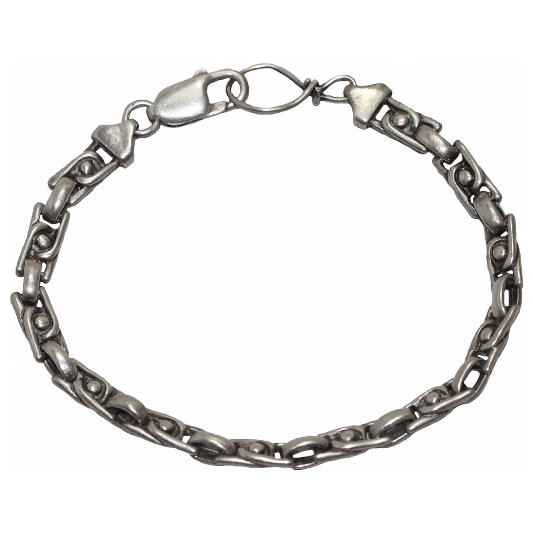 Vintage Sterling Silver Bracelet Etsy