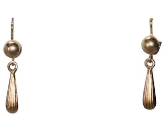 Brincos em formato de gota em ouro amarelo 18k