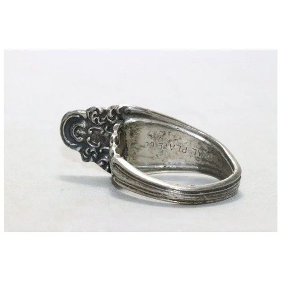 Vintage Royal Plate Co. Sterling Silver Spoon Ring - image 5
