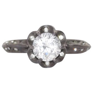 Sterling Silver Flower Ring