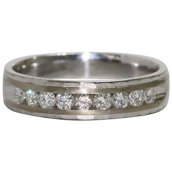 14 KT White Gold .75 CT Diamond Ring - image 1