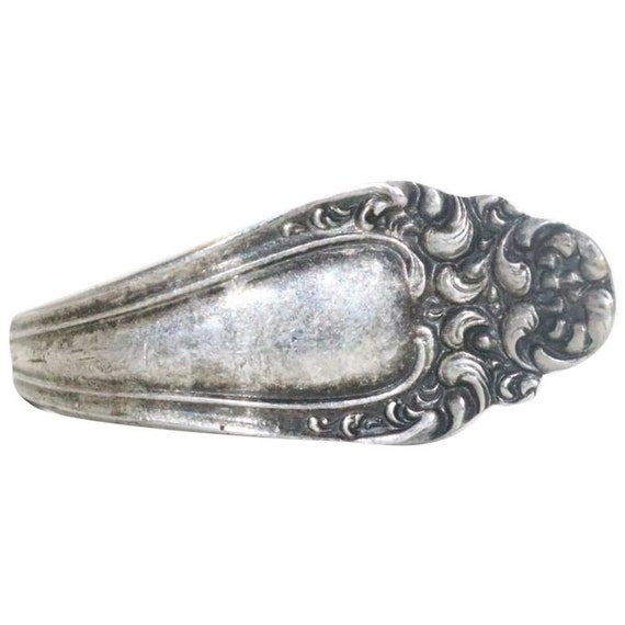 Vintage Royal Plate Co. Sterling Silver Spoon Ring - image 1