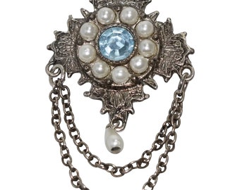 Broche de Perlas Vintage