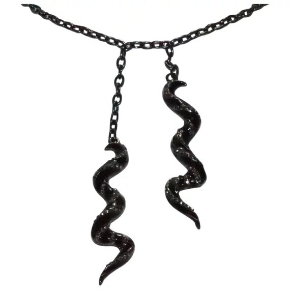 Vintage Snake Necklace - image 1