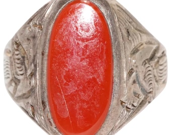 Vintage Sterling Silver Bird Ring