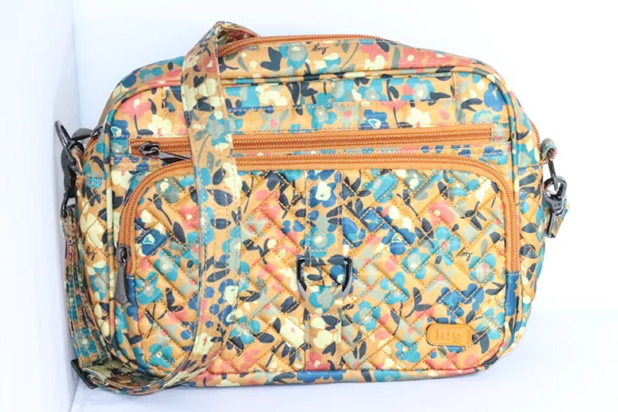Lug Carousel XL Crossbody Bag Wildflower Amber Etsy