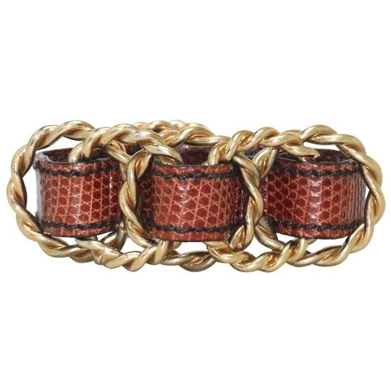 Fendi cheap leather bracelet