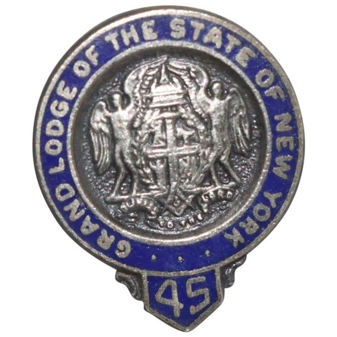 Vintage New York Pin - Etsy