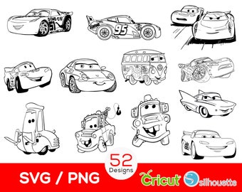 Lightning Mcqueen Svg Etsy Lightning Mcqueen Svg Etsy