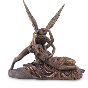 Cupid and Psyche Statue, Valentine Day, Valentine Gift for Husband Wife Lovers, Couple in love, Valentine gift for her, Lovers statuette