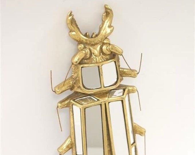 Quirky Large Gold Beetle Wall Decor | Gallery Wall Decor | Eclectic ...