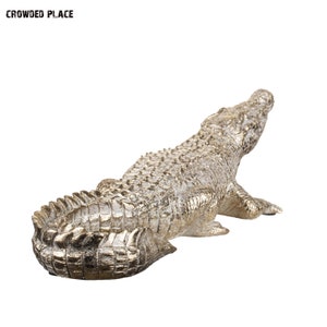 Gold Crocodile Decor main image 1