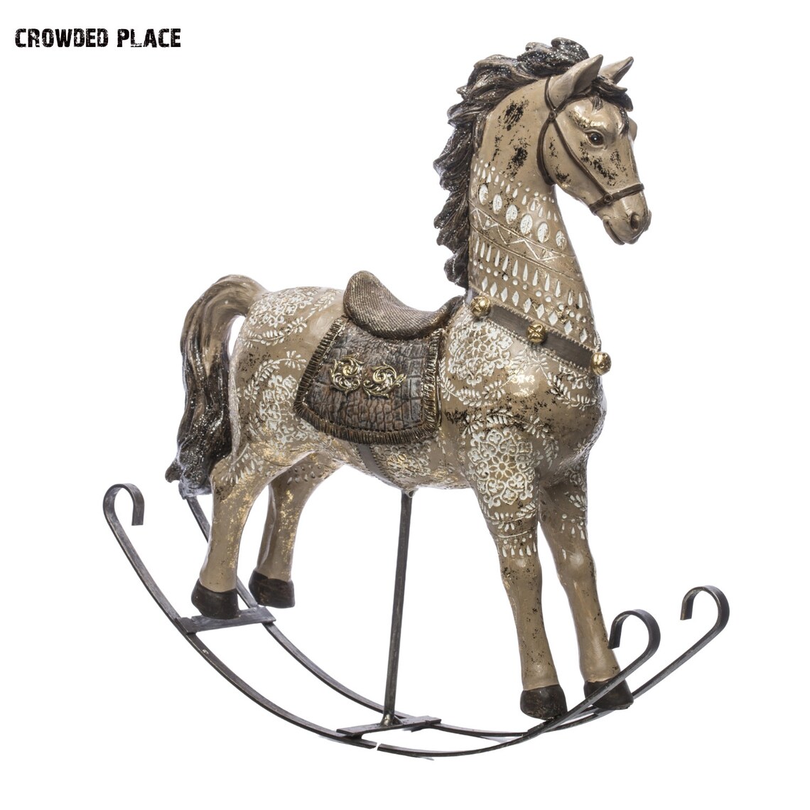 Rocking Horse Decor Childhood Horse Sculpture Kids Toys Etsy