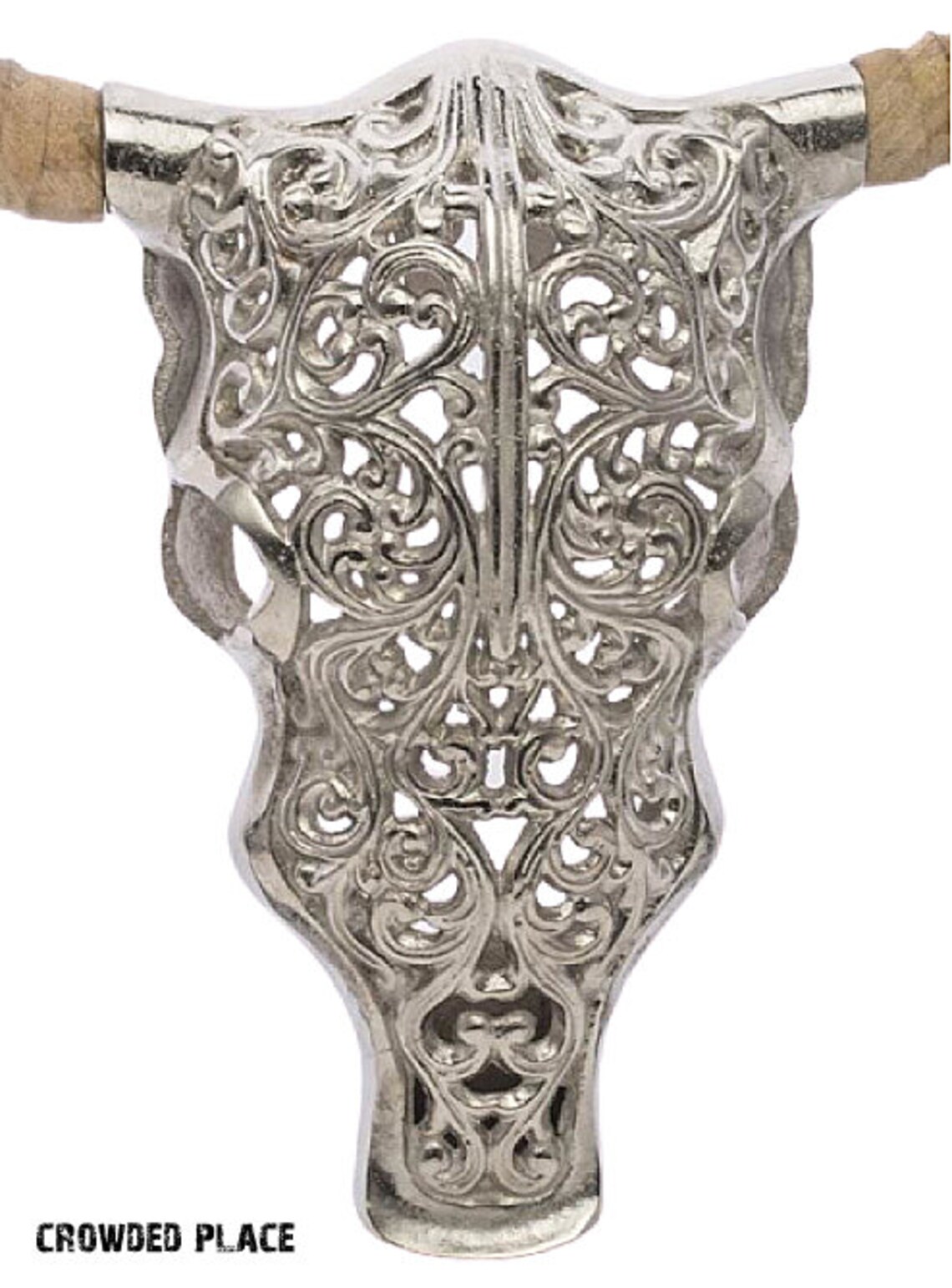 Bull metal wall art 17x17 inches Bull head Etsy