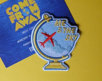 Me and the Sky (Come From Away) Embroidered Iron-On Patch