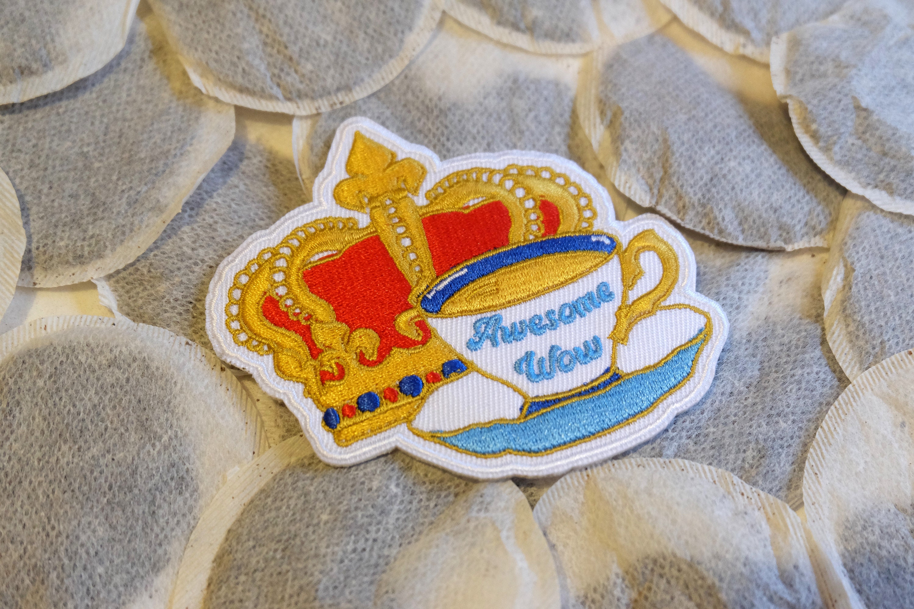 Awesome Wow Hamilton Embroidered SewOn Patch Etsy