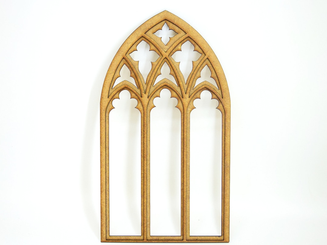 SVG /PNG /DFX Ai Pdf Cutting Files for Gothic Tracery Window, Instant ...